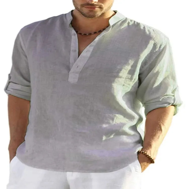 Long Sleeve Casual Summer Shirt
